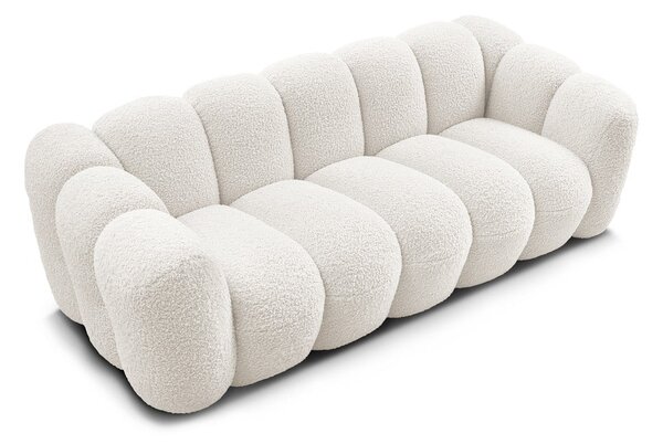 Бял диван от прежда с примки от букле 232 cm Hippolyte – Bobochic Paris