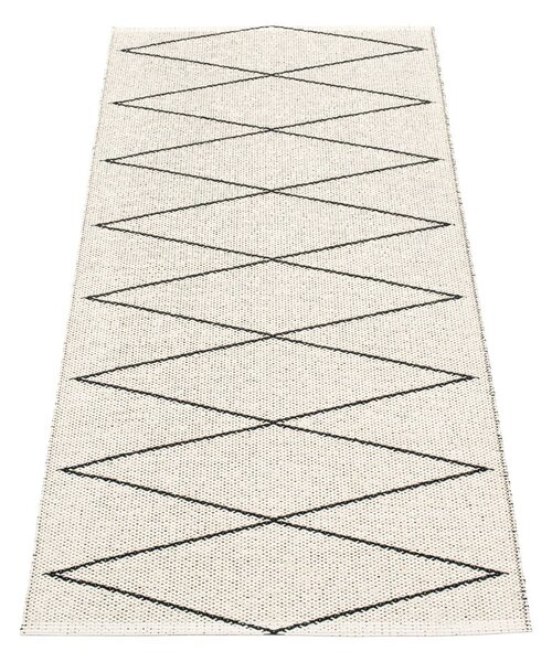 Черна пътека за открито и закрито 70x160 cm Max Black – Pappelina