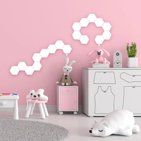 LED RGBW Димируема стенна декоративна лампа MAYA LED/1W/230V + дистанционно управление