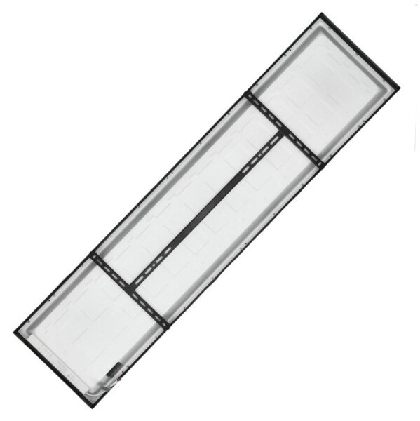 LED Панел за повърхностен монтаж BRISBANE LED/36W/230V 4000K 29,5x119 см черен