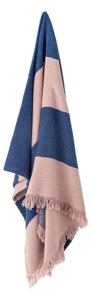 Одеяло в син и розов цвят 130x160 cm Cadeo – Bloomingville