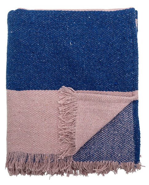 Одеяло в син и розов цвят 130x160 cm Cadeo – Bloomingville