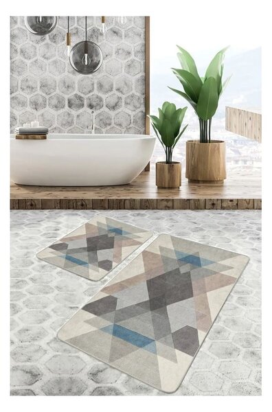 Кадифени килими за баня в комплект от 2 бр. 60x100 cm – Mila Home