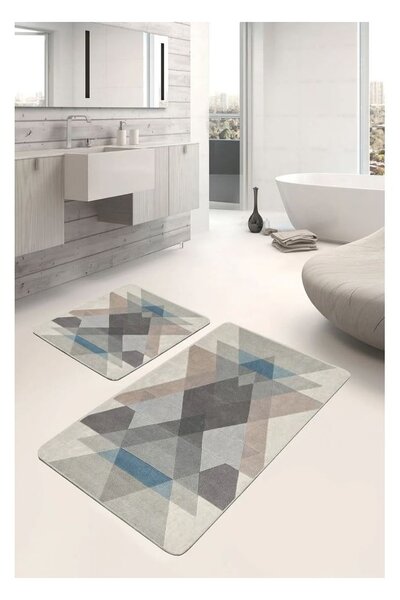 Кадифени килими за баня в комплект от 2 бр. 60x100 cm – Mila Home