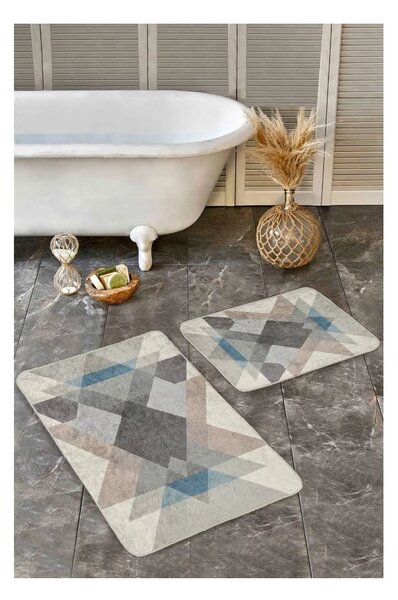 Кадифени килими за баня в комплект от 2 бр. 60x100 cm – Mila Home