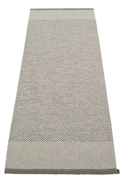 Сива пътека за открито и закрито 85x260 cm Edit Warm Grey – Pappelina