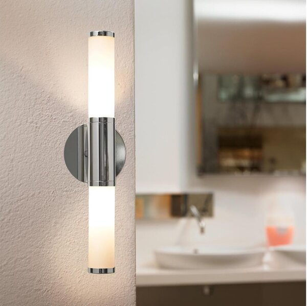 Eglo 87219 - Баня стенен лампион PALMERA 2xE14/40W/230V IP44