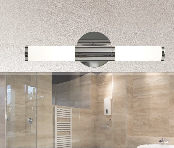 Eglo 87219 - Баня стенен лампион PALMERA 2xE14/40W/230V IP44