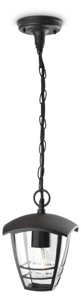 Philips 15386/30/16 - Екстериорен висящ полилей MYGARDEN CREEK 1xE27/60W/230V черен IP44