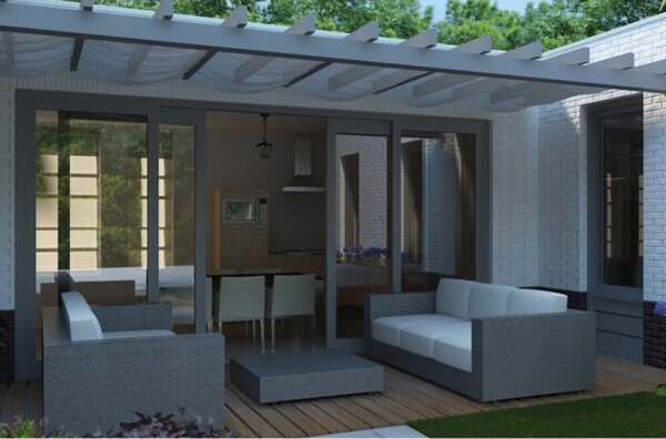 Philips 15386/30/16 - Екстериорен висящ полилей MYGARDEN CREEK 1xE27/60W/230V черен IP44