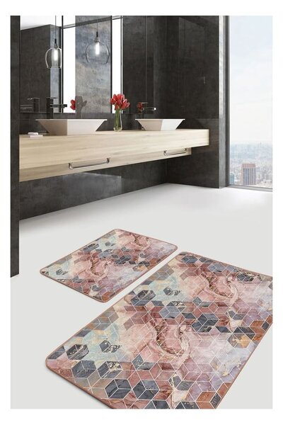 Кадифени килими за баня в комплект от 2 бр. 60x100 cm – Mila Home