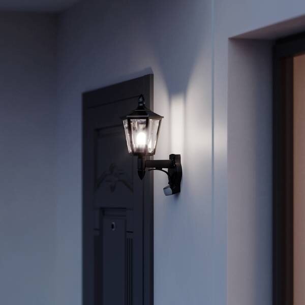 Steinel 617813 - Екстериорен аплик със сензор L 15 1xE27/60W/230V IP44