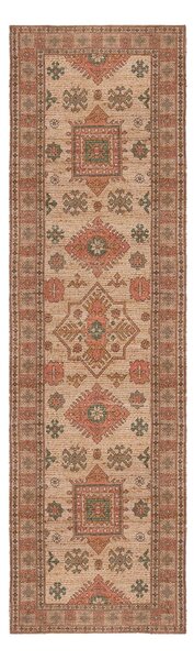 Ръчно изработен килим със смес от юта в розов и теракотен цвят 60x230 cm Lana Jute – Flair Rugs