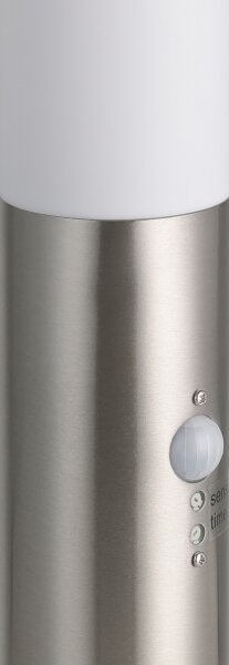 EGLO 83279 - Екстериорна лампа със сензор HELSINKI 1xE27/15W/230V IP44