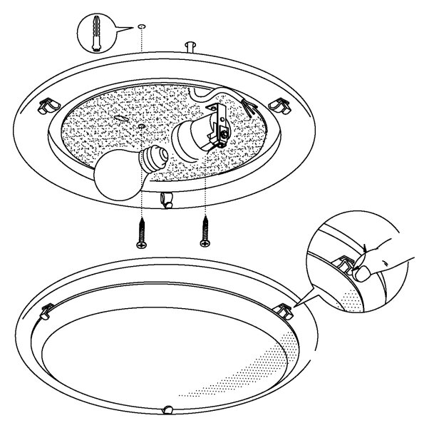 Eglo 83153 - Лампа за таван PLANET 1 1xE27/60W/230V
