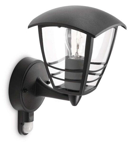 Philips 15388/30/16 - Екстериорен аплик със сензор CREED 1xE27/60W IP44