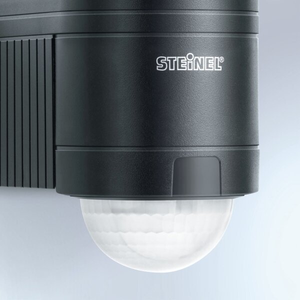 STEINEL 602710 - Екстериорен инфрачервен стенен сензор IS240 антрацит IP54