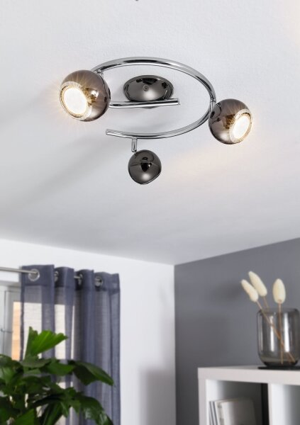 EGLO 31007 - LED Точково осветително тяло BIMEDA 3xGU10/3W LED