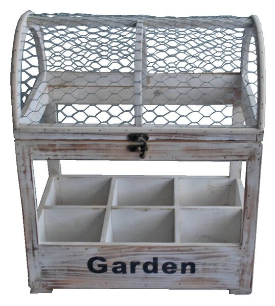 Дървена стойка за цветя (височина 39 cm) – Garden Pleasure