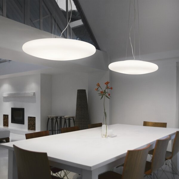 Ideal Lux - Полилей на кабел SMARTIES 3xE27/42W/230V, диаметър 42,5 см, бял