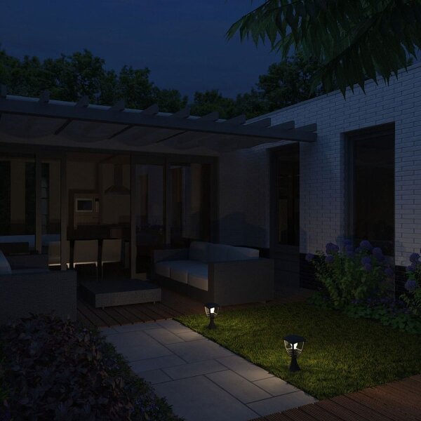 Philips 15382/30/16 - градинско лампа MYGARDEN CREEK 1xE27/60W/230V IP44