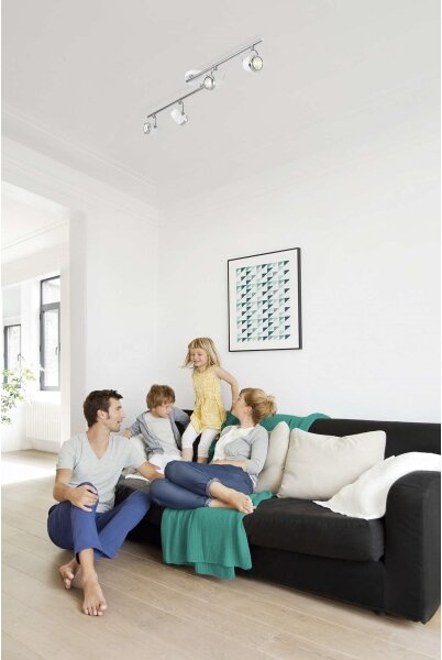 Philips 56484/31/16 - Точково осветително тяло MYLIVING BALSA 4xGU10/35W/230V