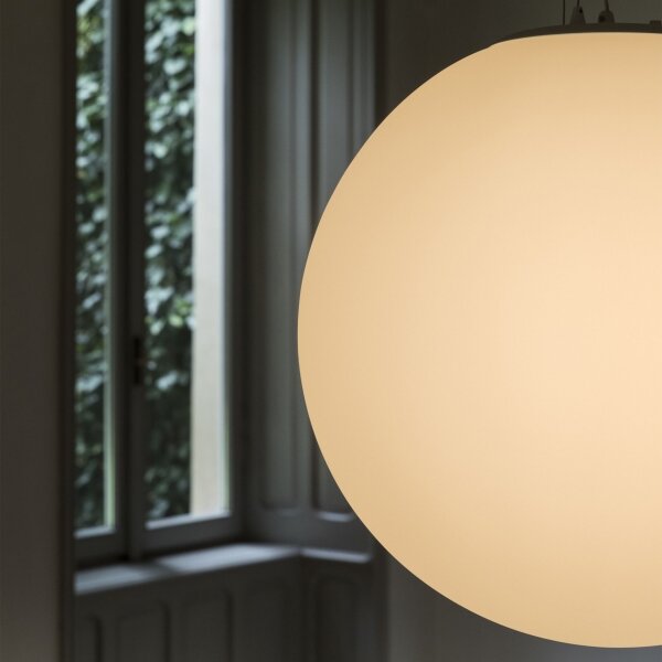 Ideal Lux - Полилей на кабел MAPA 1xE27/42W/230V Ø 40 см бял