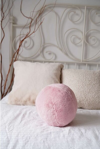 Декоративна възглавница от микроплюш ø 25 cm Top – Mioli Decor
