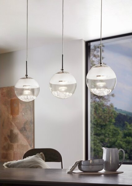 Eglo 93784 - LED Висящи лампи MONTEFIO 1 3xLED/5W/230V