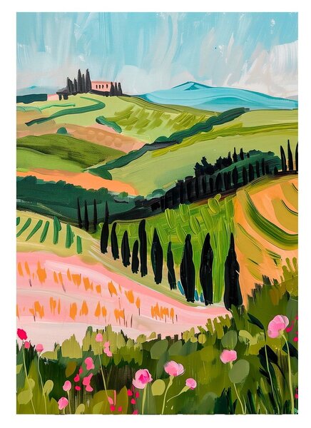 Картина 60x80 cm Color I – Styler