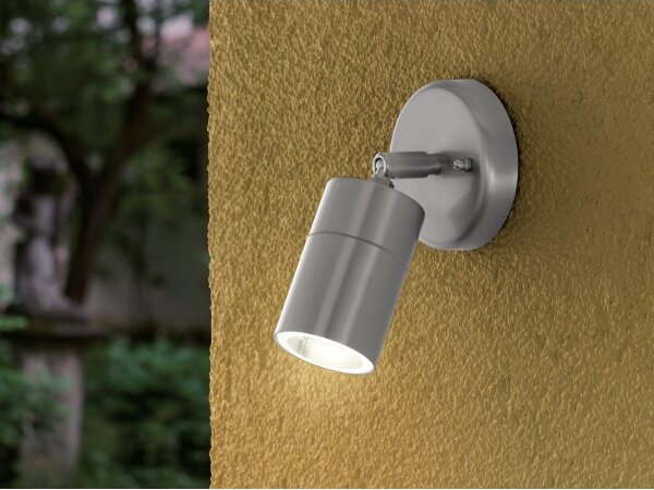 Eglo 93268 - LED Екстериорно осветление STOCKHOLM 1 1xGU10/5W/230V IP44
