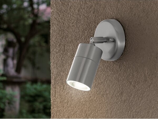 Eglo 93268 - LED Екстериорно осветление STOCKHOLM 1 1xGU10/5W/230V IP44