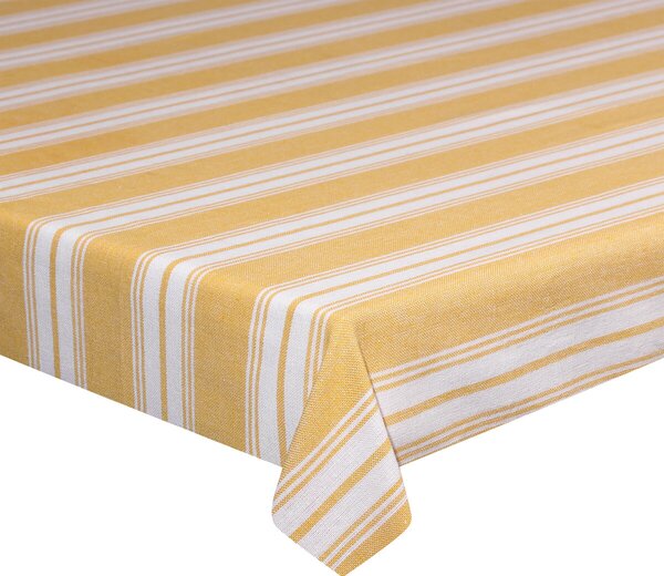 Квадратна покривка TOGNANA TEXTILE Giallo, 140x140 см