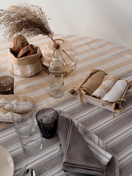 Покривка TOGNANA TEXTILE Beige, 140x180 см