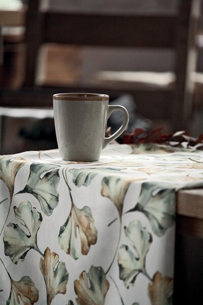 Устойчива на петна покривка TOGNANA TEXTILE Ginko, 140x140 см