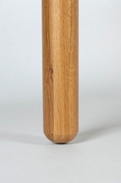 Кръгла трапезна маса в дъбов декор ø 128 cm Storm – Zuiver