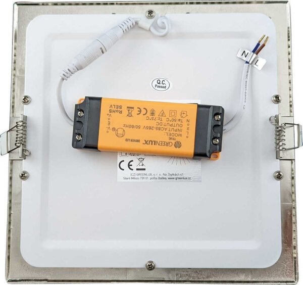 LED Лампа за вграждане в баня VEGA LED/18W/230V 3800K 22,5 см IP44