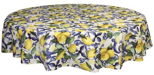 Покривка TOGNANA TEXTILE Citrus, диам. 170 см