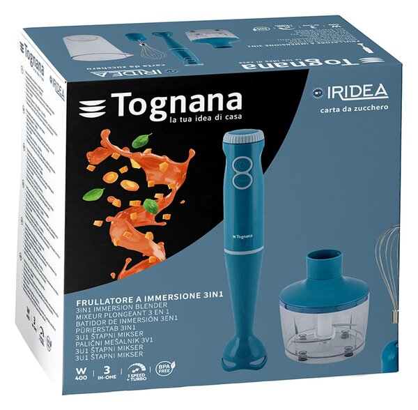 Ръчен пасатор TOGNANA PICC.ELETT IRIDEA C.Zucchero, 400 W