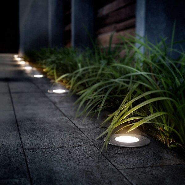 Philips 17306/47/16 - LED външно вградено настилно осветително тяло LED/3W/230V