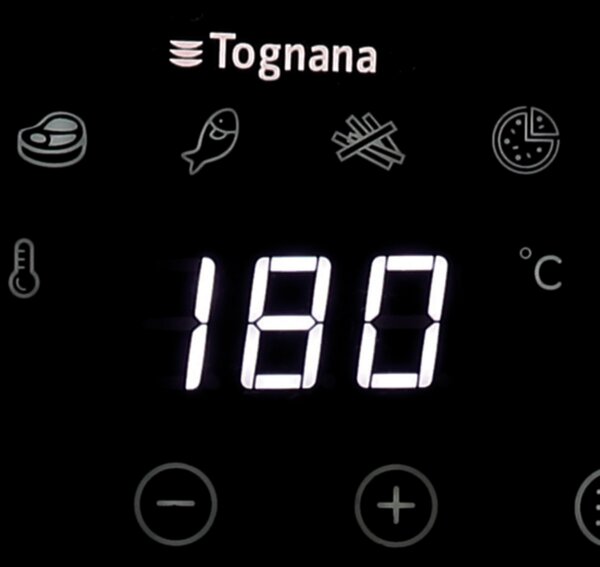 Еър фрайър TOGNANA PICC.ELETT IRIDEA Rosso, 8 л