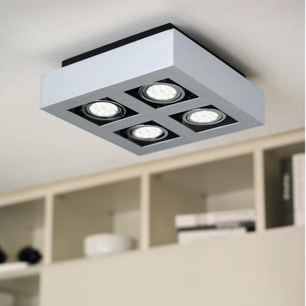 Eglo 91355 - LED Спот LOKE 1 4xGU10-LED/5W/230V
