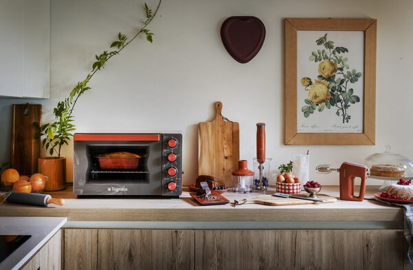 Електрическа фурна TOGNANA PICC.ELETT IRIDEA 70-230C Rosso, 35 л, 1600 W