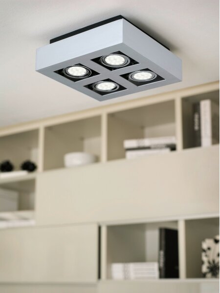 Eglo 91355 - LED Спот LOKE 1 4xGU10-LED/5W/230V