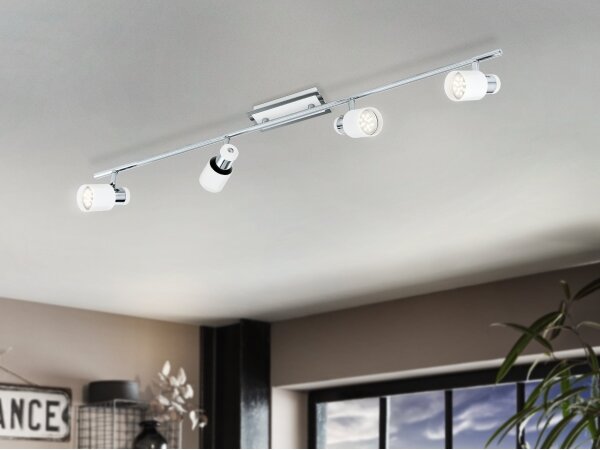Eglo 92087 - LED Точково осветително тяло DAVIDA 4xGU10-LED/5W/230V