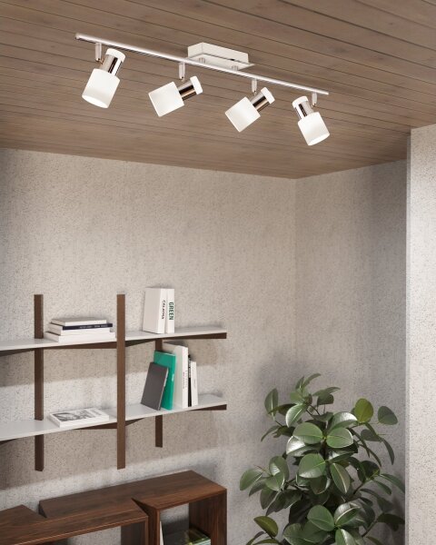 Eglo 92087 - LED Точково осветително тяло DAVIDA 4xGU10-LED/5W/230V