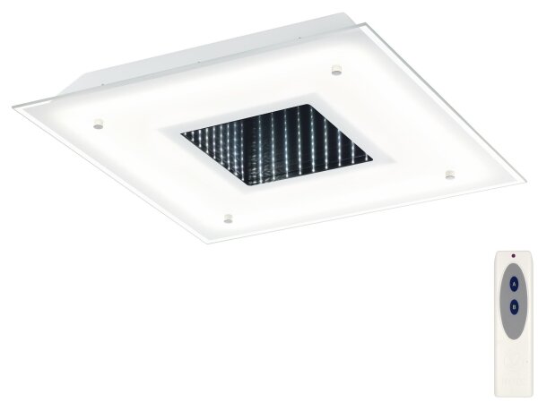 Eglo 93659 - LED плафониера LICOSA LED/24W + LED/2,6W