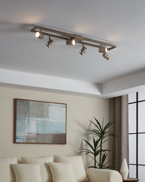 Eglo 93679 - LED Точково осветително тяло ZERACO 6xGU10/5W/230V