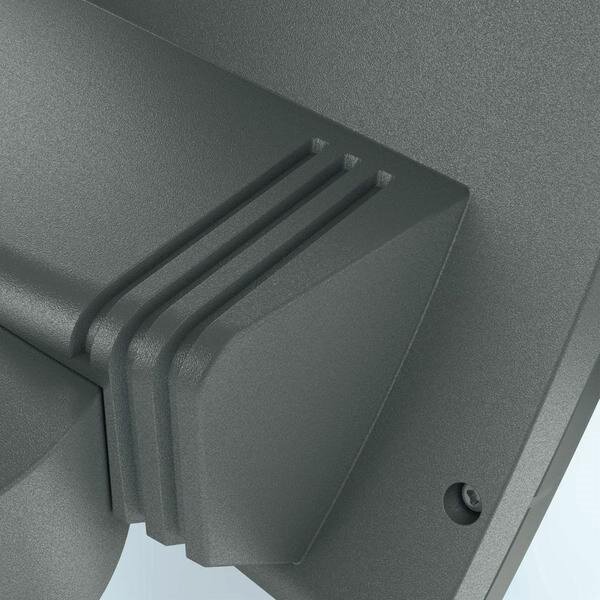 Steinel 012076 - LED външно осветително тяло със сензор XLED curved LED/10,5W/230V IP44