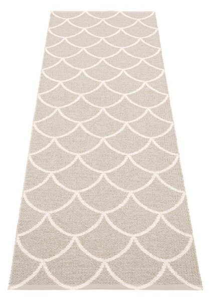 Кремава пътека за открито и закрито 70x225 cm Kotte Linen – Pappelina